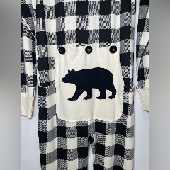 Little Blue House Adult Union Suit - Picture 4 of 4